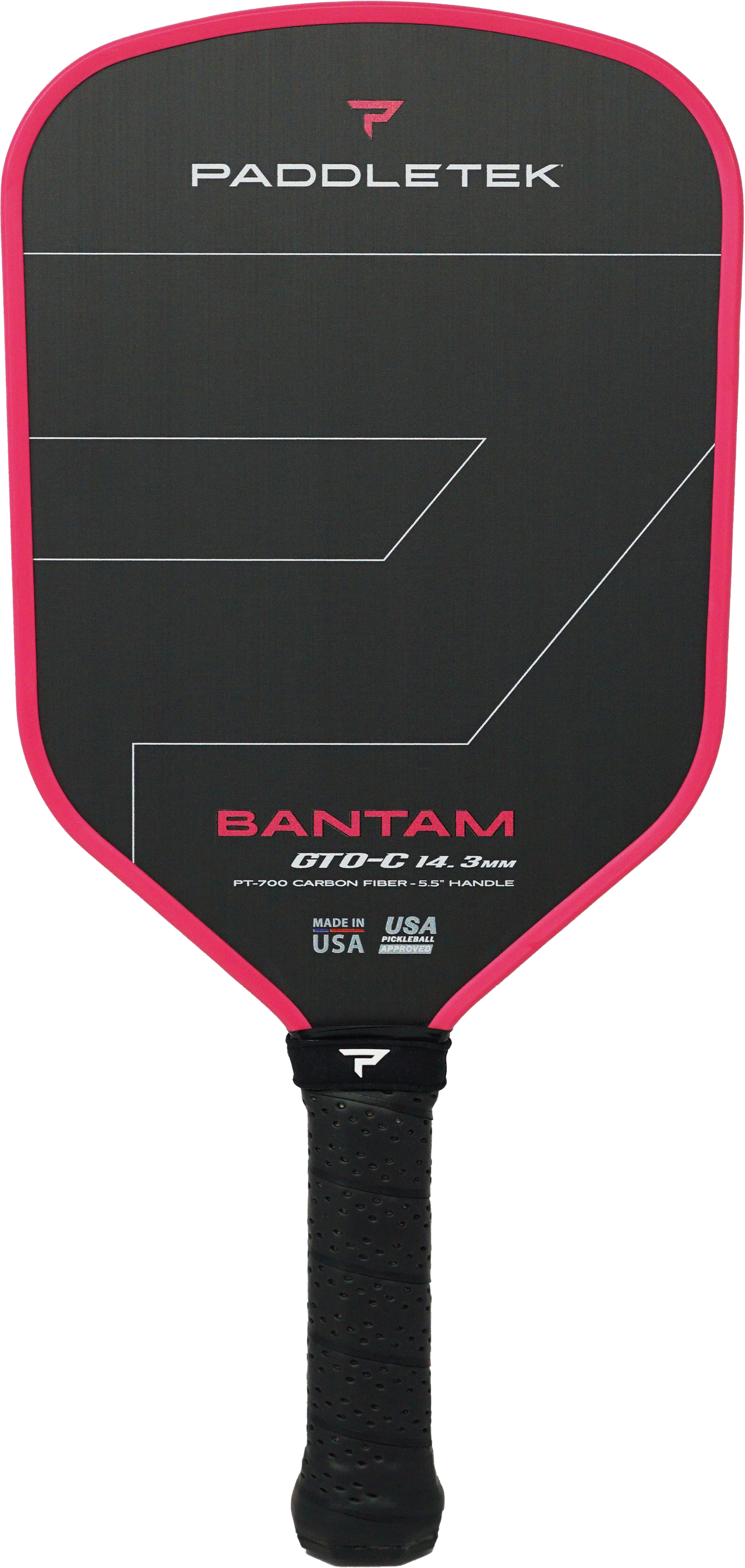 Paddletek Bantam GTO-C 14.3mm Carbon Fiber Pickleball Paddle