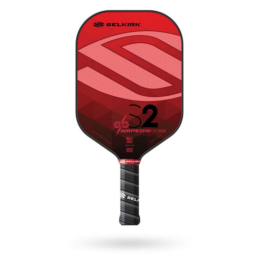 A Selkirk Amped S2 Pickleball Paddle on a white background.