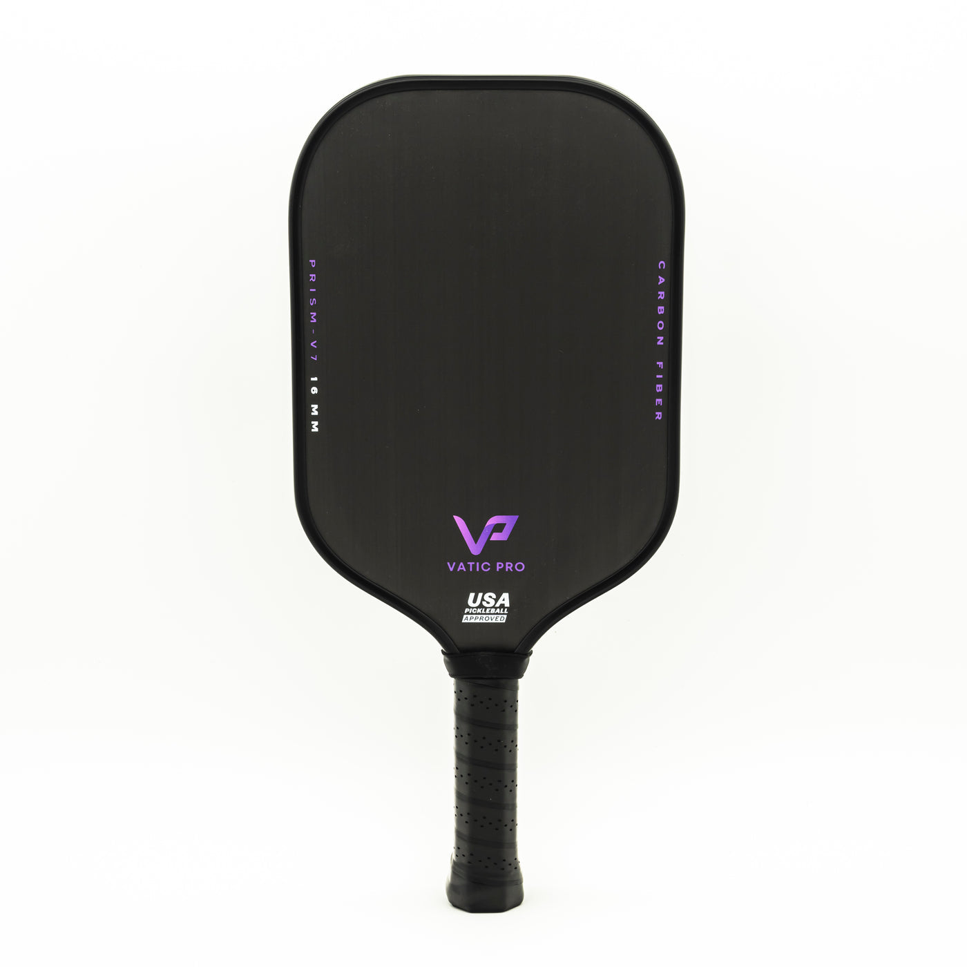 A Vatic Prism V7 16mm paddle on a white background.