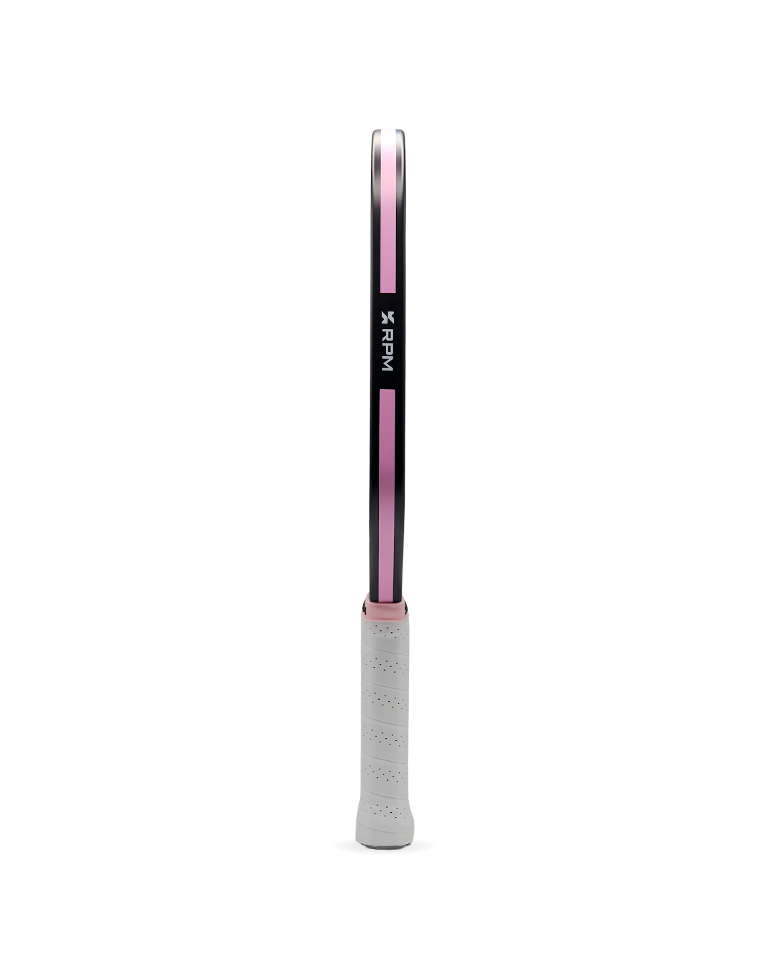 RPM Friction Pro V2 Elongated 16mm Pickleball Paddle Ella Oh Pink side view