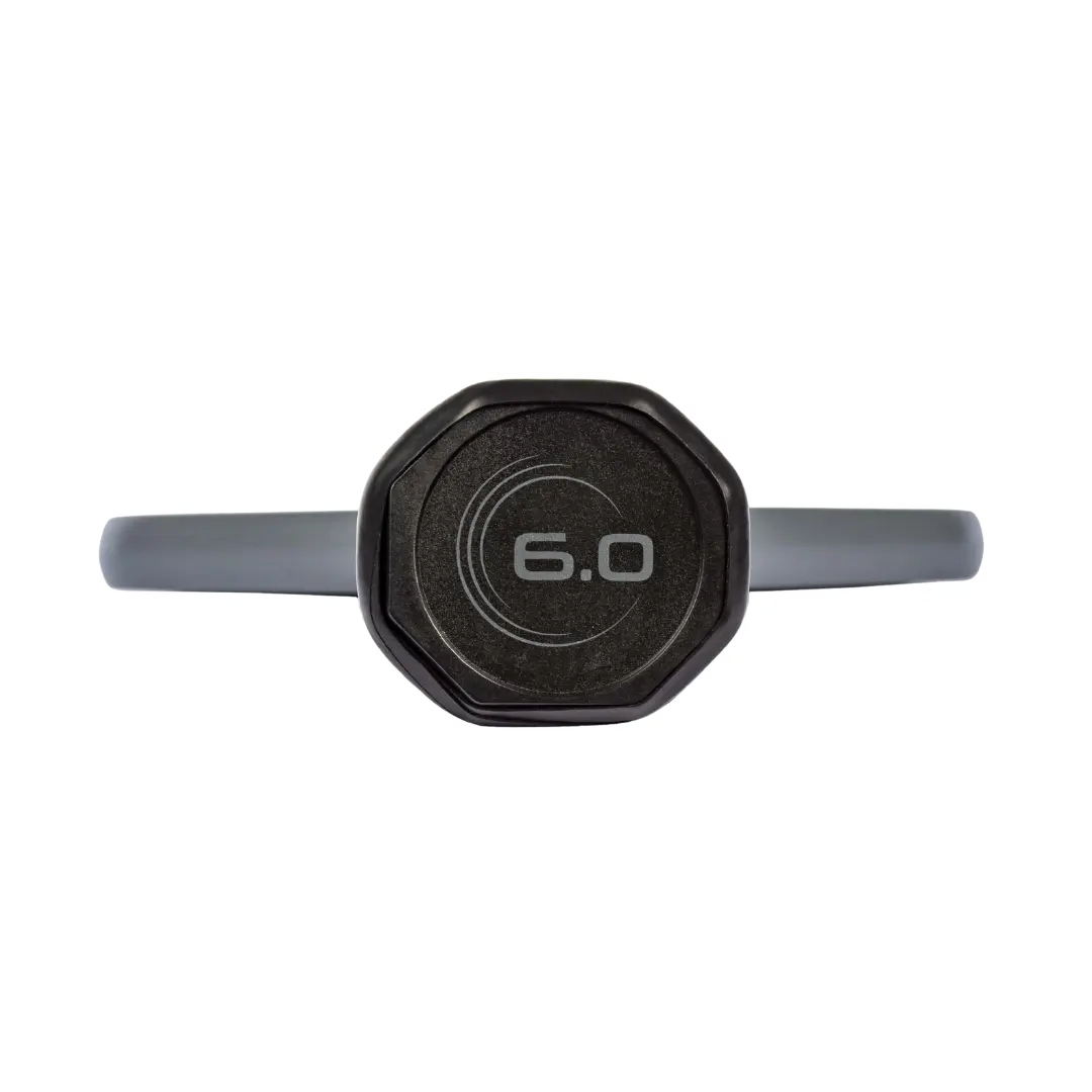 A Six Zero black ring with the number 0 on it.
