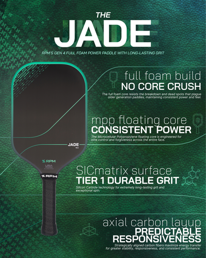 RPM Jade Widebody 14mm Pickleball Paddle product image 4