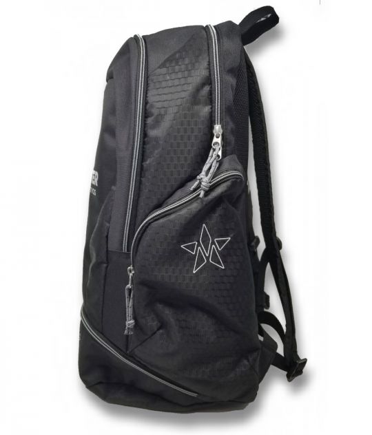 A black Master Athletics All-Star Backpack, ideal for Master Athletics All-Star paddle players.