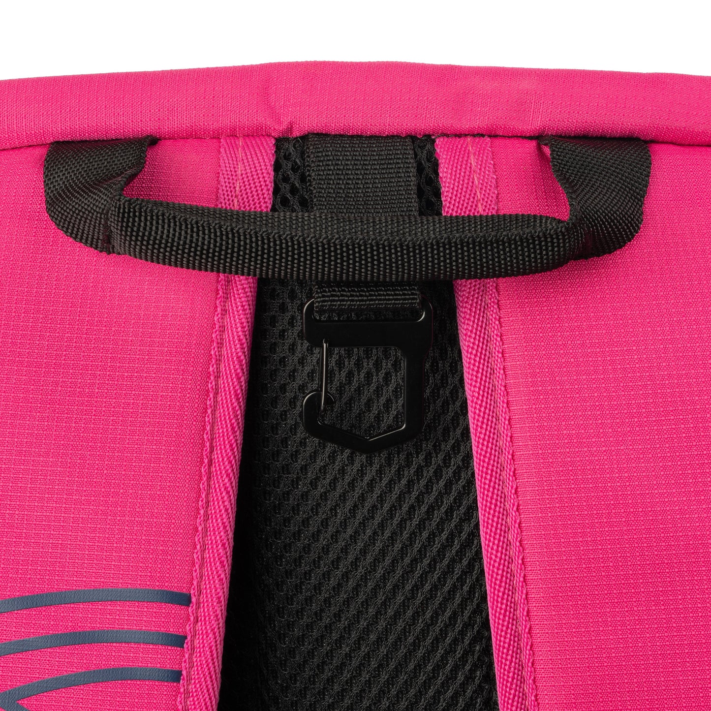 A close up of a Selkirk Core Series Team Backpack Pickleball Bag with a black zipper.
