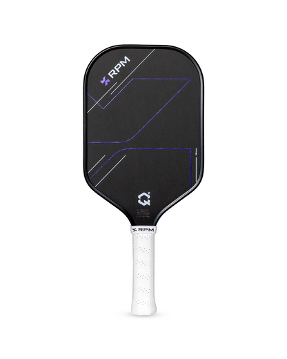 RPM Q2 Elongated 16mm Pickleball Paddle front view