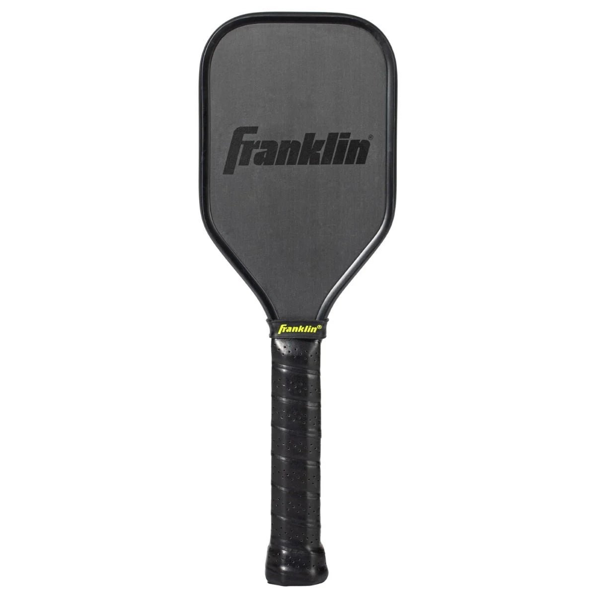 A Franklin Sweet Spot Training Pickleball Paddle with the word Franklin on it.