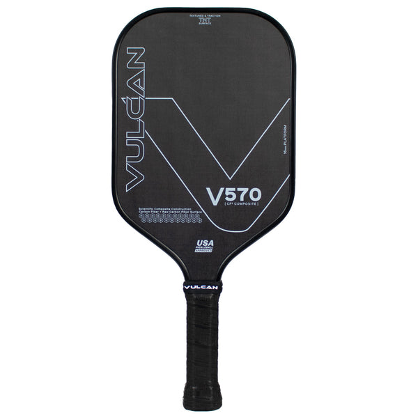 A Vulcan V570 CF2 Pickleball Paddle with precision control.