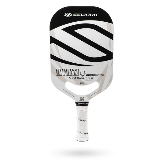 A Selkirk Power Air Invikta Pickleball Paddle on a white background.