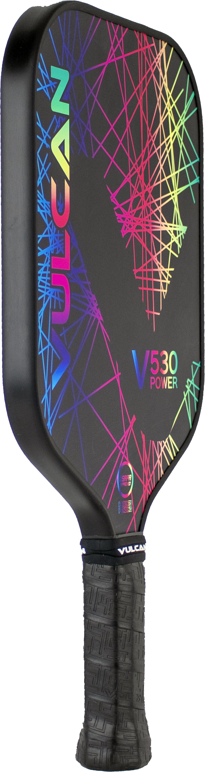 The Vulcan V530 Power Pickleball Paddle, made by Vulcan, is shown on a white background.