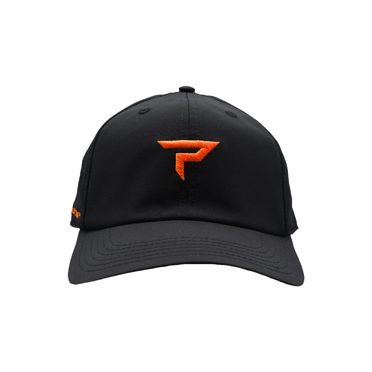Paddletek Performance Icon Pickleball Hat - Black/Orange