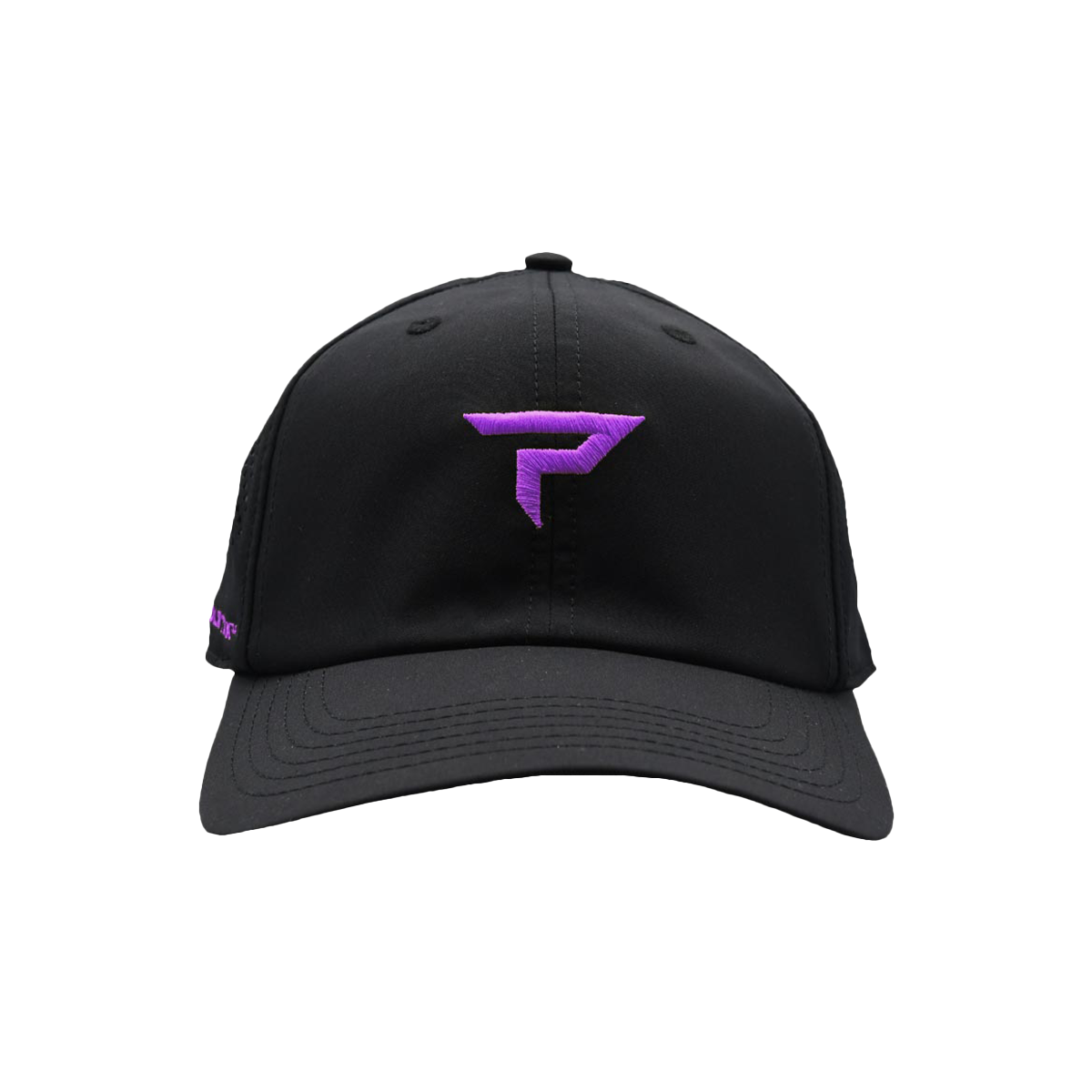 Paddletek Performance Icon Pickleball Hat - Black/Purple