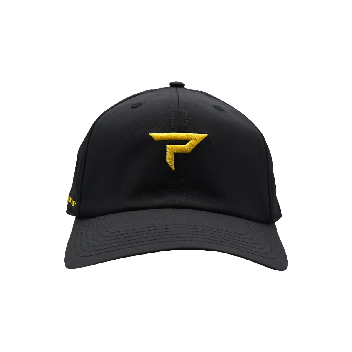 Paddletek Performance Icon Pickleball Hat - Black/Yellow
