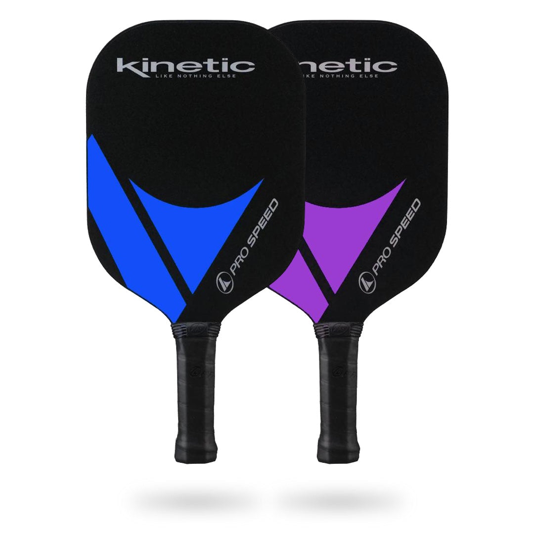 Two ProKennex Kinetic Pro Speed Pickleball Paddles.