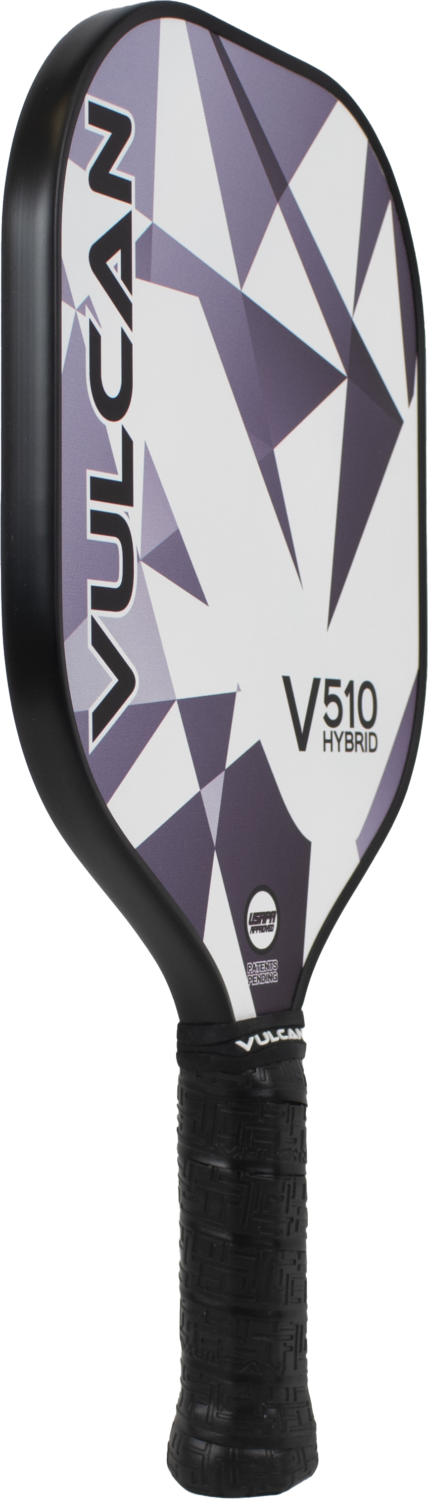 The Vulcan V510 Hybrid Pickleball Paddle is shown on a white background.